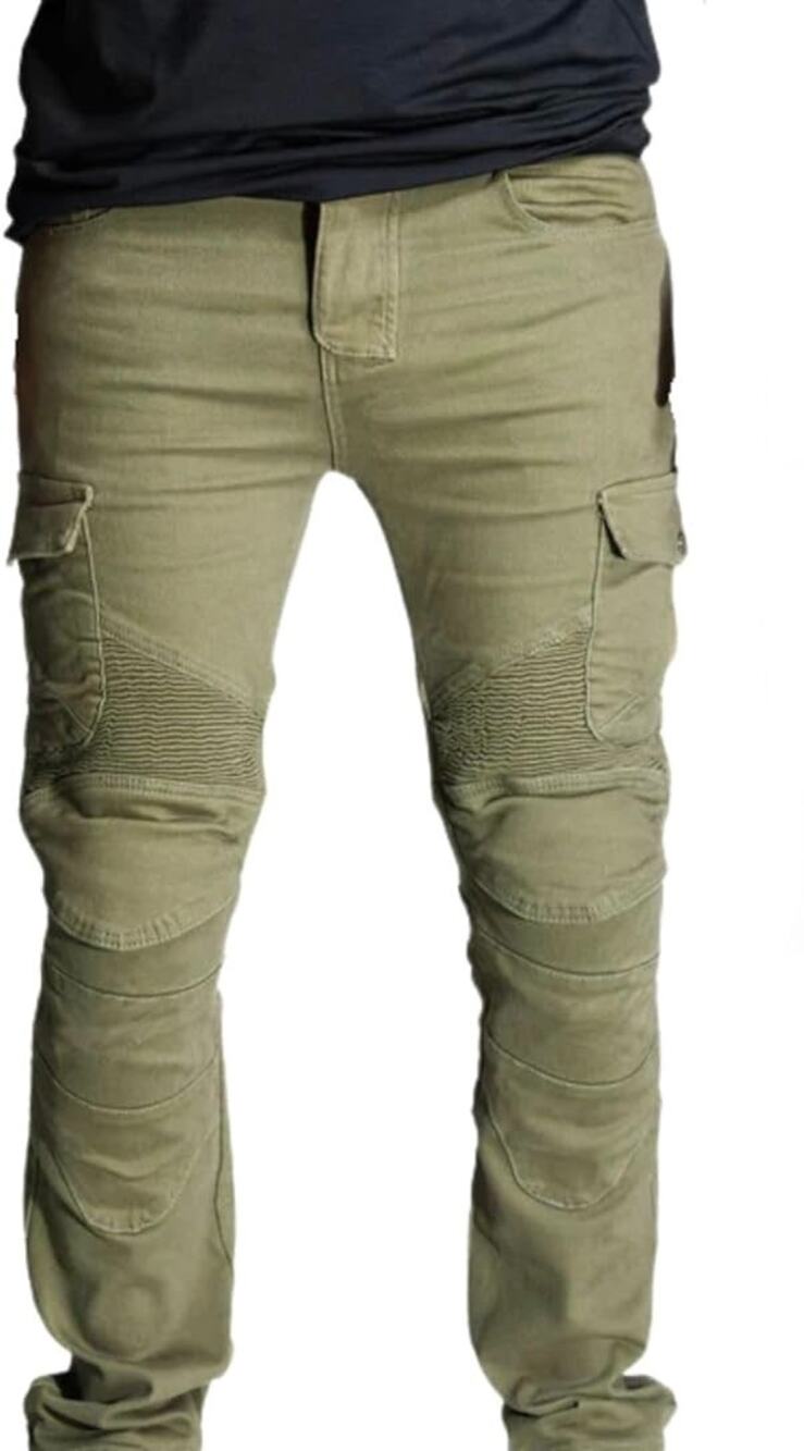 NBT Clothing License to Ride Motorcycle Cargo Pants Olive Green Size 42‎ Moto